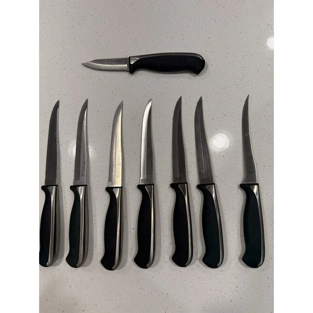 JA Henckels Knife Set 13 Piece With Block Not Complete